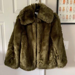 & Other Stories Faux Fur Coat